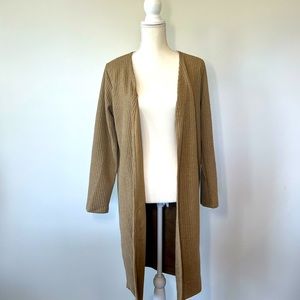 Tan Cardigan Size L